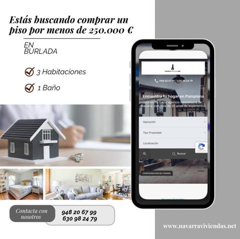 Piso en venta en Burlada para entrar a vivir photo 0