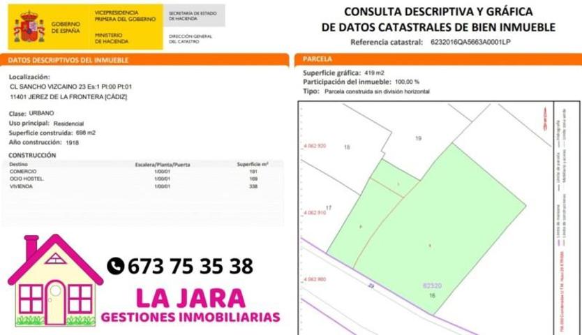 Chalet en venta en Jerez de la Frontera, Calle Sancho Vizcaíno, 11401 photo 0