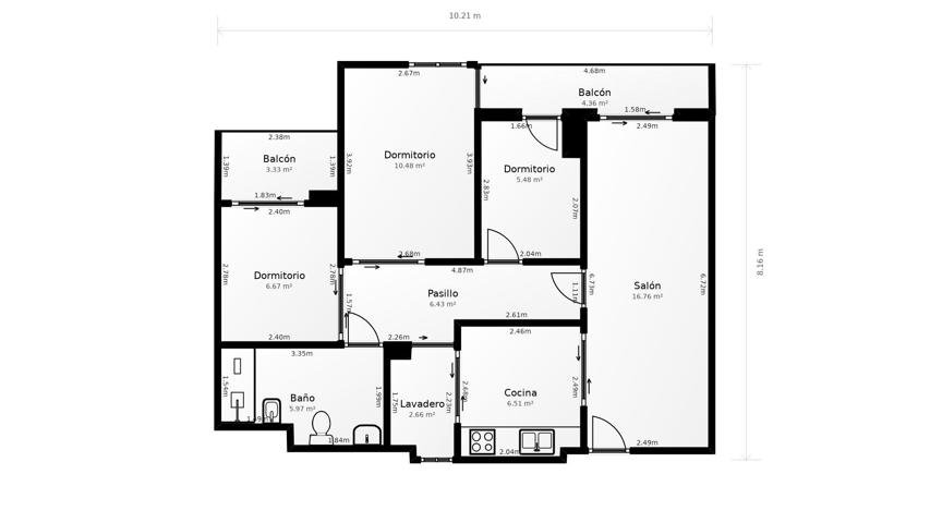 PISO 3 HABITACIONES CON PARQUING FRENTE A CIUTAT COOPERATIVA photo 0