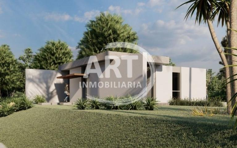ART Inmobiliaria les ofrece este MAGNIFICO CHALET DE OBRA NUEVA EN UNA SOLA PLANTA CON PISCINA, en la urbanización de Vall de Llíria de Llíria. Con 101 m² útiles de vivienda en una parcela de 455 m². 
 photo 0