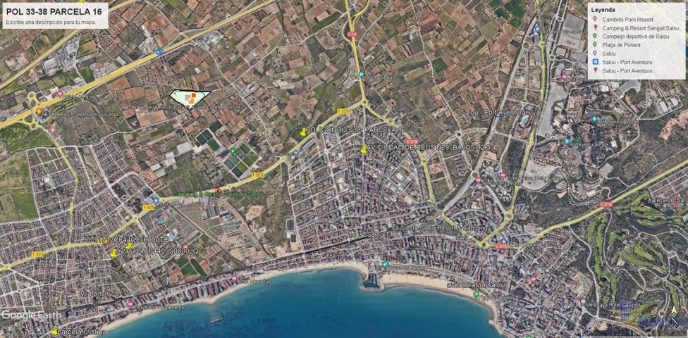 Terreno Urbanizable En venta en Vial Mas Calve, Mas De La Magrinyana, Salou photo 0