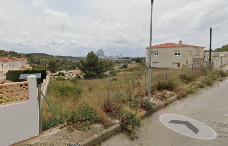 Parcela de 800m2 con bonitas vistas al peñón de Ifach photo 0