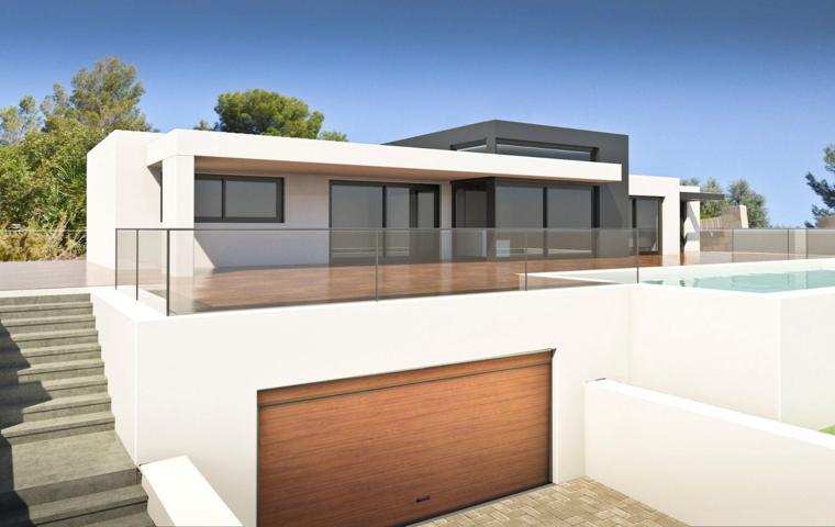 ▷Proyecto de Construcción Villa Moderna Piscina Privada en Pedreguer Vistas a Montaña Costa Blanca photo 0