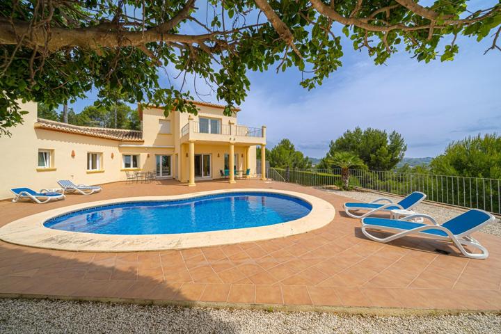 ✓Villa con Vistas al Mar y Piscina en Benimeit, Moraira, Costa Blanca. photo 0