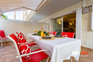 ACOGEDOR PISO en Planta Baja, con 2 habitaciones, gran terraza, enfrente de la Playa! photo 0