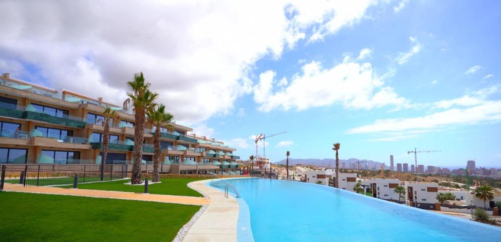 Dúplex modernos con jardín privado y excelentes vistas al mar Mediterráneo en Finestrat photo 0