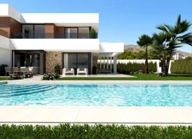 VENTA-OBRA NUEVA-VILLA DE LUJO-FINESTRAT-4D-3B-SUPERFICIE 418M2-PARCELA 704M2 photo 0