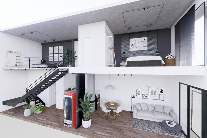 Modernos apartamentos dúplex tipo loft en el corazón de Alicante photo 0