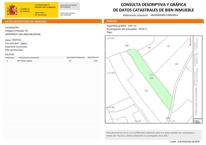 Venta de 9 Suelos Urbanos Residenciales en Vallada (Valencia-València) photo 0