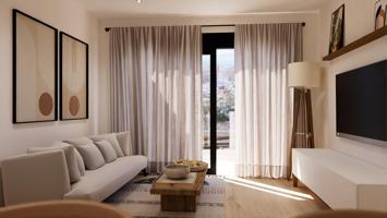 Piso 2 hab y 2 baños en Rambla Samà a 5 min. a pie de la playa, mercado municipal y estación photo 0