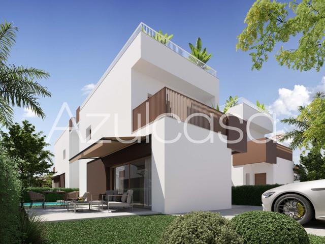 Fantástico Chalet de obra nueva de 3 dormitorios y 3 baños en La Marina-El Pinet photo 0