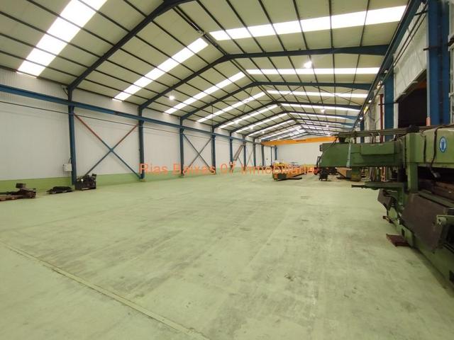 REF 7033 NAVE INDUSTRIAL 1.400 m2 CON PUENTES GRUA + CAMPA CON APARCAMIENTO (AS GÁNDARAS - O PORRIÑO) photo 0