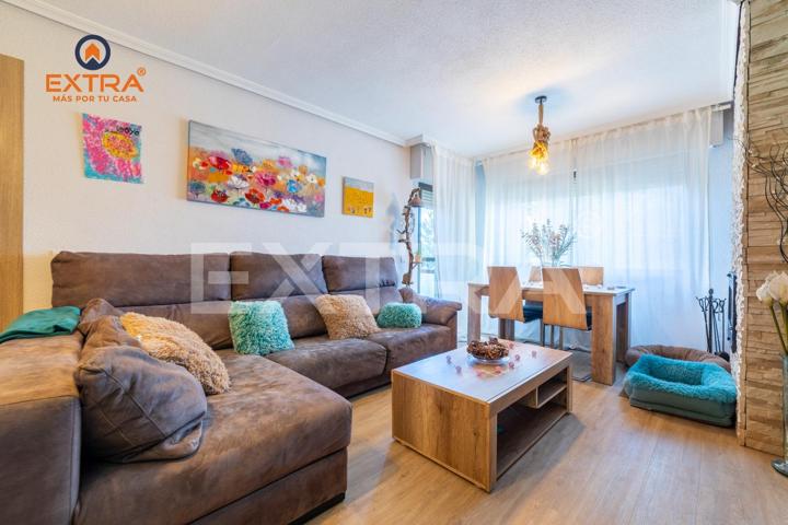 PISO DE 3 DORMITORIOS, 2 BAÑOS, SALÓN CON CHIMENEA PARA ENTRAR A VIVIR EN URBANIZACION LA CERCA CON PISCINA , PISTAS DE TENIS Y  PÁDEL  EN COLLADO VILLALABA photo 0