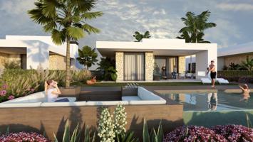 VILLA DE LUJO DE OBRA NUEVA EN PRIMERA LINEA EN CAMPO DE GOLF DE ALGORFA photo 0