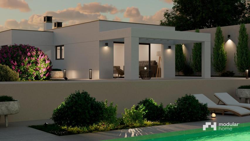 Casa Modular de hormigón + Parcela en Ceixell, Rincón del Cesar | Proyecto I-Home 105 Llave en Mano photo 0