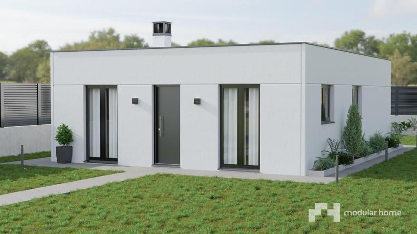 Casa Modular de hormigón + Parcela en Roda de Berà | Proyecto MH 80 DISEÑO, acabados Prime, Llave en Mano photo 0