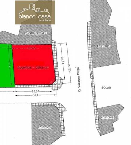 Solar urbanizable de 560m2 en Vazquez de Parga junto a Centro de Saúde photo 0