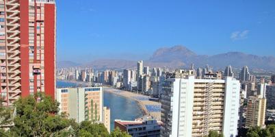 Apartamento de origen con vistas preciosas al mar y Benidorm en zona Rincon de Loix Cruz. photo 0