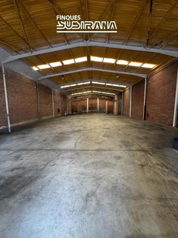 NAU INDUSTRIAL DE LLOGUER AL POLÍGON INDUSTRIAL LES COMES D'IGUALADA - 60km de Barcelona photo 0