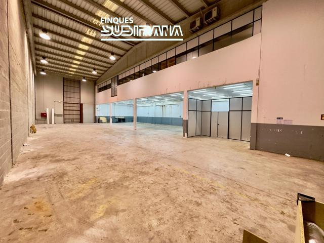 NAU INDUSTRIAL DE LLOGUER A IGUALADA – ZONA REC - BARRI SANT CRIST photo 0