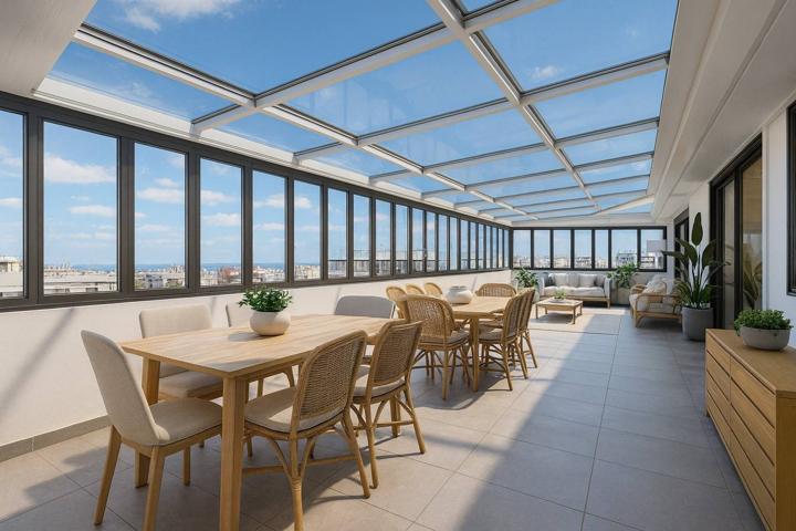 Ático en venta con gran terraza en Avenida Mesa y López photo 0