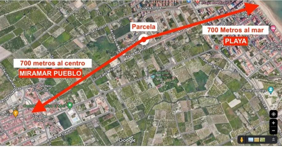 Terreno Urbanizable En venta en Playa Miramar Valencia, Miramar photo 0