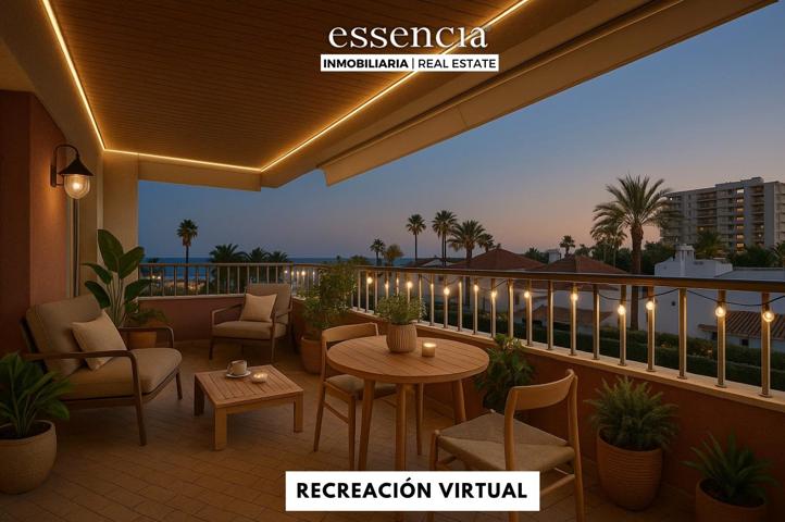 🏖️🌅 APARTAMENTO EN 1ª LÍNEA DE PLAYA – GANDÍA (Edificio Bahamas I) 🌅🏖️ ¡Vistas al mar, piscina, pistas deportivas y garaje cerrado! photo 0