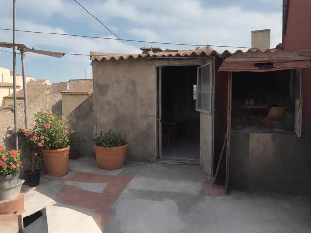 Encantadora casa de pueblo con terraza y vistas en Monserrat photo 0