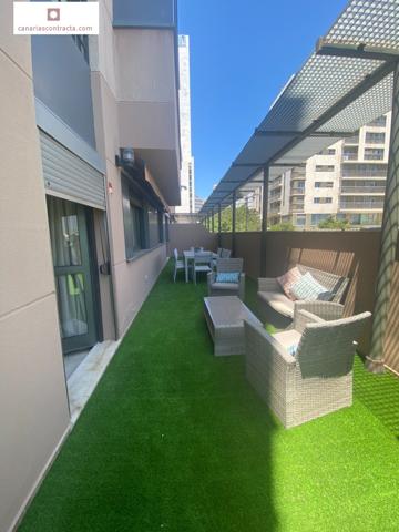 Se alquila exclusivo piso con gran terraza en Cabo Llano photo 0