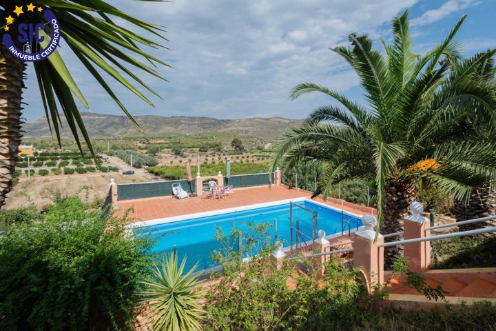 Chalet en venta en Gestalgar con 4 habitaciones, garaje y piscina a 1 Km de Bugarra photo 0