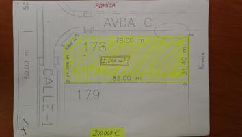 SE VENDE PEDAZO DE TERRENO, HACIENDO ESQUINA CON 2 AVENIDAS EN POLIGONO ROMICA photo 0
