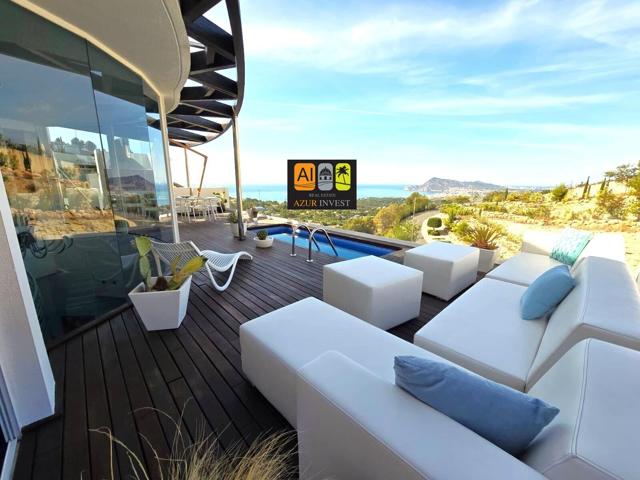 Moderna villa con vistas impresionantes al mar photo 0