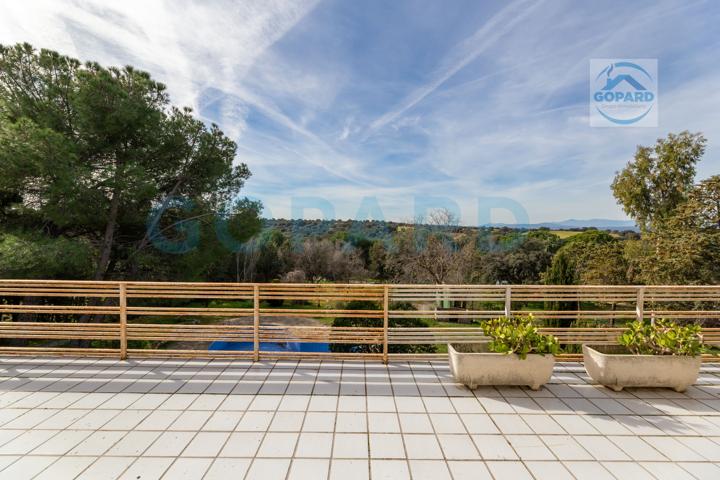 INMOBILIARIA GOPARD LES OFRECE EXCLUSIVO CHALET INDEPENDIENTE EN VENTA EN SEVILLA LA NUEVA. photo 0