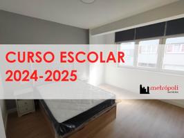 ALQUILER TEMPORADA CURSO ESCOLAR 1-9-2024 AL 30-6-2025.
Cuarto piso sin ascensor, cuatro habitaciones, un baño, un aseo, salita y cocina equipada. photo 0