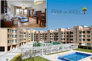 Precioso piso con piscinas y zonas comunitarias en El Pinar de Jalón, a escasos minutos por autovía del centro de Valla photo 0