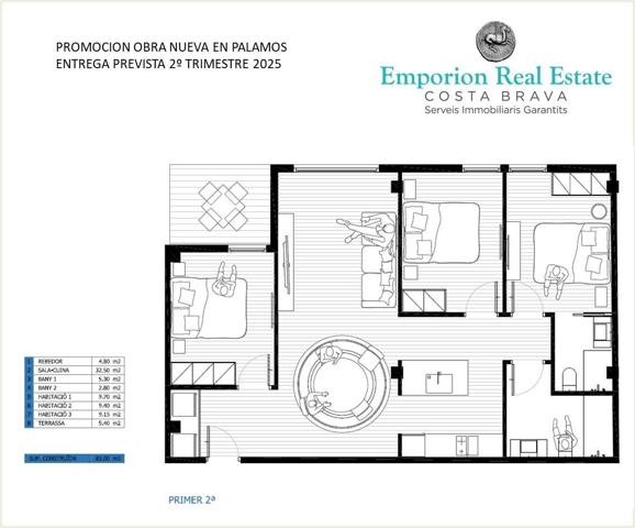 Apartamentos de obra nueva de buenas calidades y diseño, en pleno Palamos photo 0
