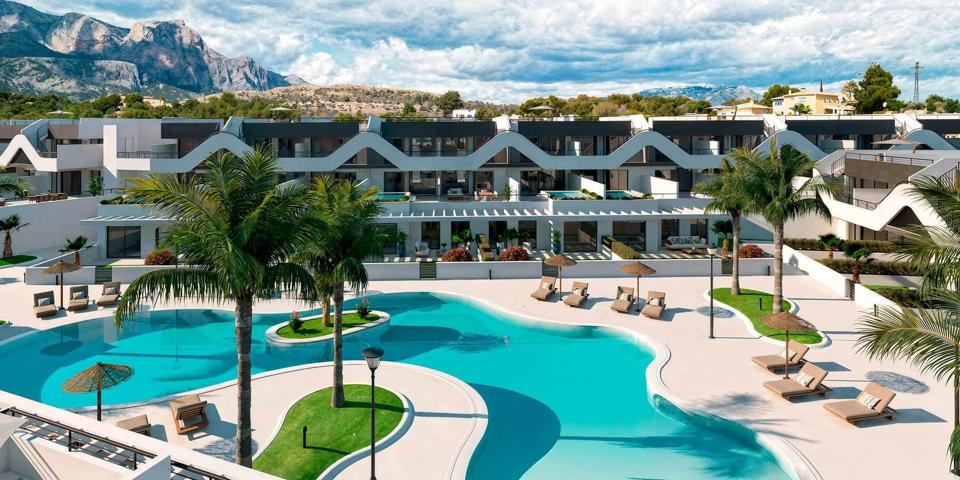 Apartamentos de nueva construcción con vistas abiertas en Alfaz del Pi photo 0