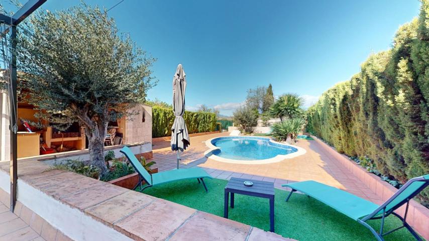 Chalet pareado con piscina privada, amplias terrazas y zona de barbacoa en Marratxí photo 0