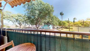 Piso amueblado con balcón y vistas despejadas, a 230 m del mar en El Molinar, Mallorca photo 0