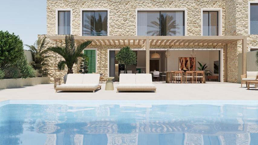 Proyecto básico para vivienda unifamiliar con piscina y garaje en Sa Cabaneta. photo 0