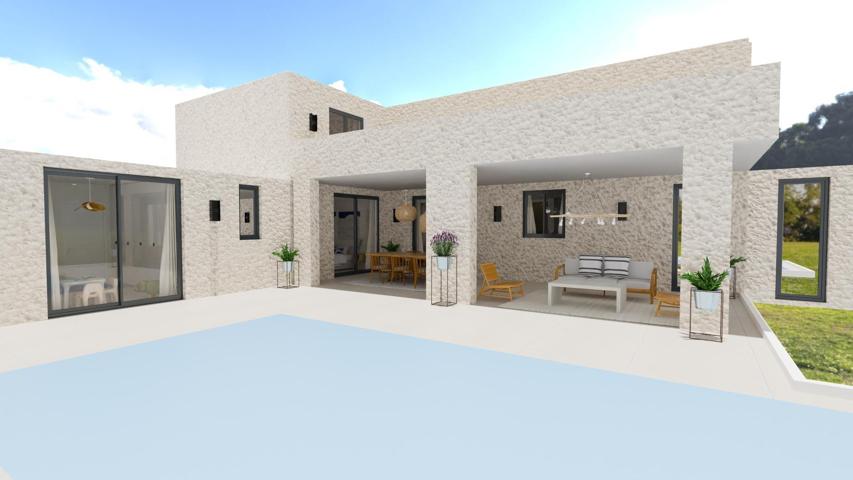 Finca rústica en Porreres con proyecto para la construcción de un unifamiliar con piscina photo 0