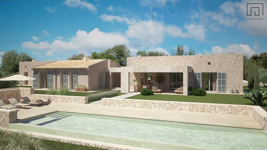 Exclusiva finca rústica en construcción con encanto y vistas panorámicas en Artà photo 0