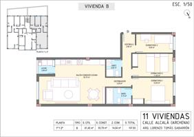 Vendemos piso en construcción planta segunda en Archena photo 0