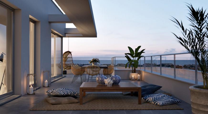 AMPLIO ÁTICO EN UNA SOLA PLANTA, YA TERMINADO, RODEADO DE SU ENORME TERRAZA CON VISTAS AL MAR !!!. photo 0
