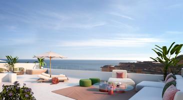 LINDO ÁTICO DUPLEX ORIENTADO AL SUROESTE, CON HERMOSAS VISTAS AL MAR, Y CON 130M2 DE TERRAZAS. photo 0
