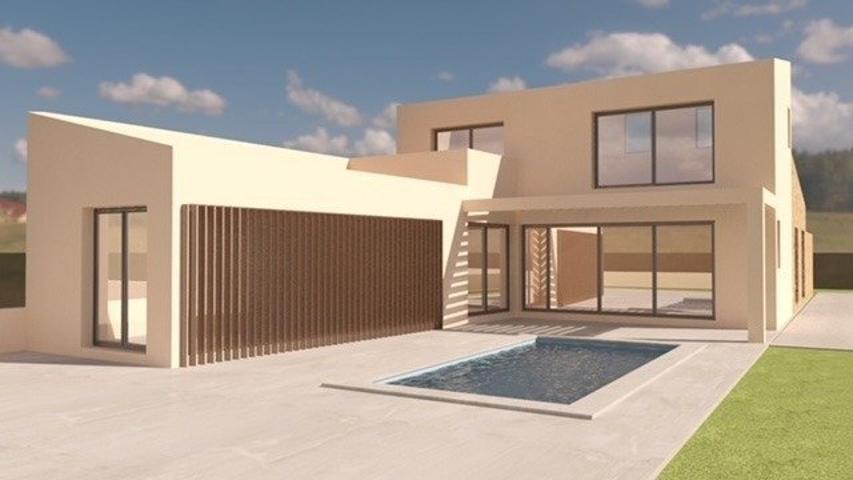 Chalet con piscina en Muro photo 0