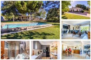 SE VENDE CHALET PLANTA BAJA 179 M2 2 HABITACIONES (ANTES 3), UN BAÑO, CON GARAJE Y PISCINA, EN PARCELA DE 3.000 M2 photo 0