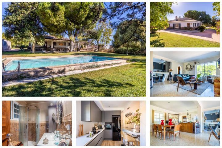 SE VENDE CHALET PLANTA BAJA 179 M2 2 HABITACIONES (ANTES 3), UN BAÑO, CON GARAJE Y PISCINA, EN PARCELA DE 3.000 M2 photo 0