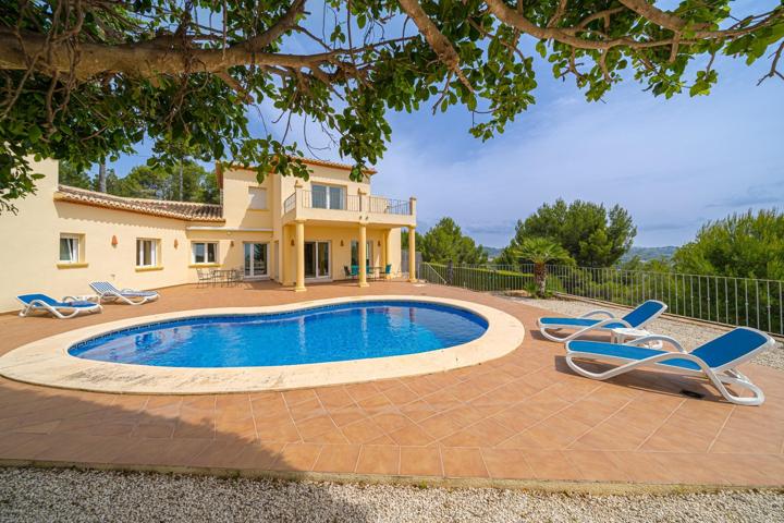 Villa con Vistas al Mar y Piscina en Benimeit, Moraira photo 0