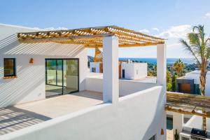 Villa nueva estilo ibiza para entrar con vistas al mar en Moraira photo 0